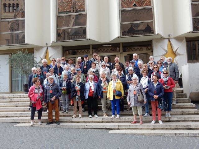 Le groupe à Budapest