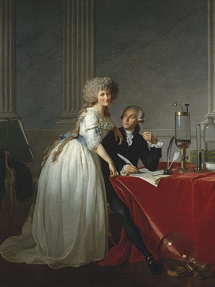 David - portrait de Lavoisier